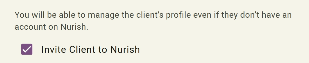 Add Client button screenshot